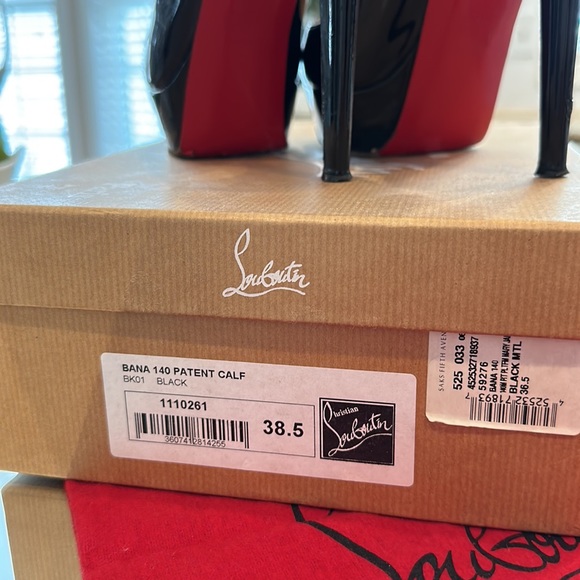 Christian Louboutin Bana 140 Pantent Calf - Picture 4 of 7
